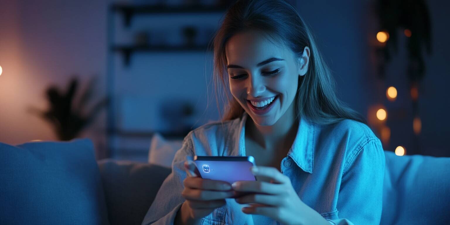 A Young Woman Installing the Nisantan App