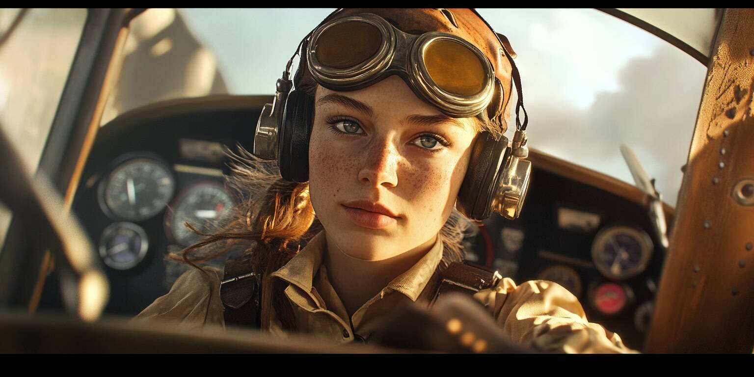 A Young Woman Using Aviator Strategies at Nisantan