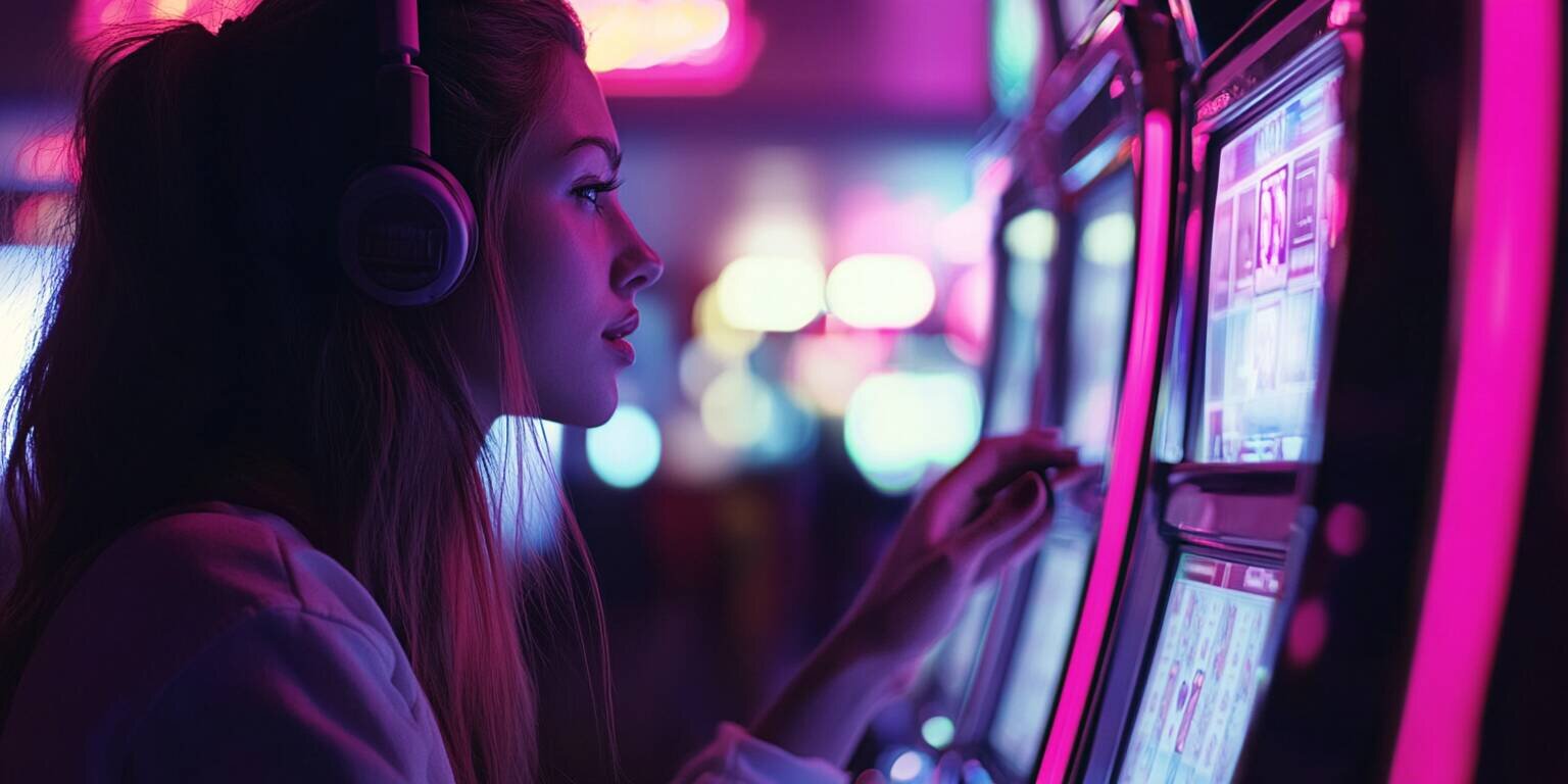 A Young Woman Enjoying Betting at Nisantan