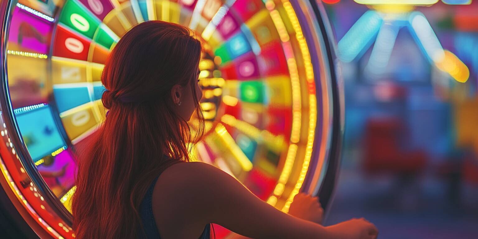 A Young Woman Playing Crazy Time at Nisantan